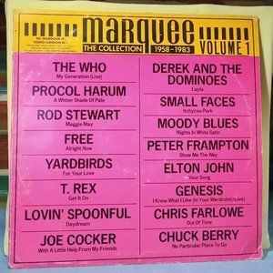 Marquee The Collection 1958-1983 London Press Vinyl record